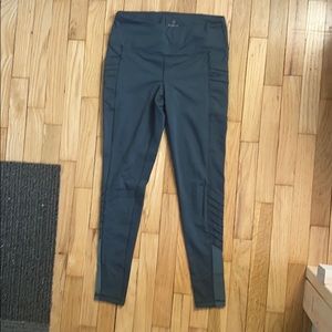 Tangerine green leggings